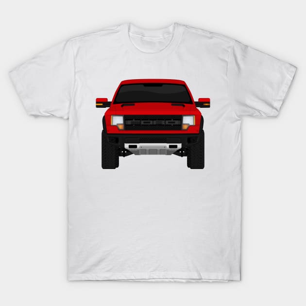 Raptor 2013 Race Red T-Shirt by VENZ0LIC